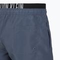 Calvin Klein KM0KM01093 Uomo Intense Power Medium Double WB pantaloncini da bagno in grisaglia 4