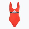 Calvin Klein costume da bagno donna KW0KW02746 Intense Power One Piece Fashion Fit fenicottero chili