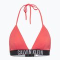 Calvin Klein top da bagno KW0KW02750 Intense Power Rib Triangle-RP corallo abbagliante