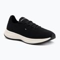 Tommy Hilfiger scarpe da donna Knit Runner nero