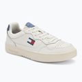 Scarpe uomo Tommy Jeans Cupsole Leather Ess blue momento