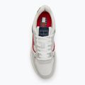 Tommy Jeans Uomo Cupsole Elevated Scarpe in pelle rosso/bianco/nero 5