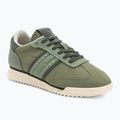 Scarpe Tommy Jeans uomo Runner Cleated Mix Materiale verde aruba