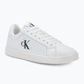 Scarpe da donna Calvin Klein YW0YW01781 3 Cupsole Laceup PU MG bright white