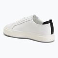 Scarpe da donna Calvin Klein YW0YW01945 Basket Cups Laceup Leather bright white/black 3