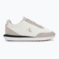 Scarpe donna Calvin Klein YW0YW01942 Retro Runner Lace Up Leather MG Bright White/Chateau 2