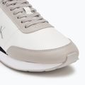 Scarpe donna Calvin Klein YW0YW01942 Retro Runner Lace Up Leather MG Bright White/Chateau 7