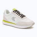 Scarpe da donna Calvin Klein YW0YW01990 Retro Runner Lace Up Nylon MG white/evening primrose/lily white