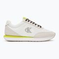Scarpe da donna Calvin Klein YW0YW01990 Retro Runner Lace Up Nylon MG white/evening primrose/lily white 2
