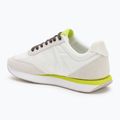 Scarpe da donna Calvin Klein YW0YW01990 Retro Runner Lace Up Nylon MG white/evening primrose/lily white 3
