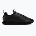 Scarpe da uomo Calvin Klein YM0YM01362 Retro Runner con calzino, stringate in pelle triple black 2