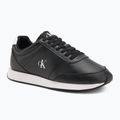 Scarpe da uomo Calvin Klein YM0YM01355 Retro Runner Essential Leather black/bright white