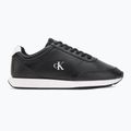 Scarpe da uomo Calvin Klein YM0YM01355 Retro Runner Essential Leather black/bright white 2