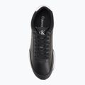 Scarpe da uomo Calvin Klein YM0YM01355 Retro Runner Essential Leather black/bright white 5