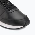 Scarpe da uomo Calvin Klein YM0YM01355 Retro Runner Essential Leather black/bright white 7