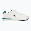Scarpe uomo Calvin Klein YM0YM01355 Retro Runner Essential Leather bright white/galapagos 2