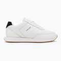Scarpe da uomo Calvin Klein YM0YM01381 Retro Runner Leather Tape bright white/black/gum 2