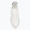 Scarpe da uomo Calvin Klein YM0YM01381 Retro Runner Leather Tape bright white/black/gum 5