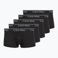 Boxer Calvin Klein LV00NB4412 Low Rise Trunk 5 paia black