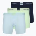 Boxer Calvin Klein LV00NB4477 Brief 3 paia patina green/shoreline/iridescent blue