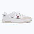 Scarpe da uomo Tommy Jeans Cupsole Leather white 2