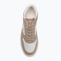 Scarpe da donna Tommy Hilfiger Sporty Cupsole Tumbled Leather costal taupe/ecru/yellow 5