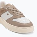 Scarpe da donna Tommy Hilfiger Sporty Cupsole Tumbled Leather costal taupe/ecru/yellow 7