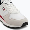 Scarpe uomo Tommy Jeans Eva Runner Leather red/white/blue 7
