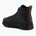 Scarpe Tommy Jeans donna Vulc Flatform Leopard nero 3