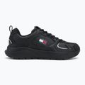 Tommy Jeans scarpe da uomo Runner in pelle nera 2