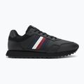 Scarpe da uomo Tommy Hilfiger New Runner Eva Lth Stripes nere 2