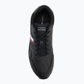 Scarpe da uomo Tommy Hilfiger New Runner Eva Lth Stripes nere 5