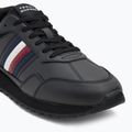 Scarpe da uomo Tommy Hilfiger New Runner Eva Lth Stripes nere 7