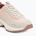 Scarpe da donna Calvin Klein YW0YW02075 Hike Runner Mg Nylon Mix whisper pink/dark ecru/dusty rose 7
