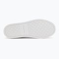 Scarpe da uomo Calvin Klein YM0YM01435 Classic Cupsole Laceup Leather bright white/navy 4
