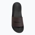 Ciabatte da uomo Calvin Klein HM0HM02107 EssMonobrand black/bordeaux 5