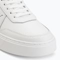 Scarpe da uomo Calvin Klein HM0HM02237 Classic Cups Lace Leather EMB Tongue bright white/black 7
