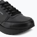 Scarpe da uomo Calvin Klein HM0HM02146 City Runner Laceup Leather triple black 7