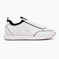 Scarpe da donna Calvin Klein HW0HW02994 Retro Runner Sock Patch Leather bright white/black 2