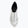Scarpe da donna Calvin Klein HW0HW02994 Retro Runner Sock Patch Leather bright white/black 5