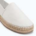 Espadrillas da donna Calvin Klein HW0HW02931 Oblique Canvas Off White 7