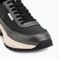 Scarpe da donna Calvin Klein HW0HW02999 Hike Runner Organza Met Leather gun metal/bordeaux 7
