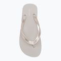 Infradito da donna Calvin Klein HW0HW03120 Flatform silver 5
