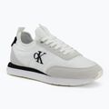 Scarpe da donna Calvin Klein YW0YW02060 Retro Runner Sock Laceup Mix Mat bright white/black/marshmallow