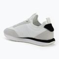 Scarpe da donna Calvin Klein YW0YW02060 Retro Runner Sock Laceup Mix Mat bright white/black/marshmallow 3