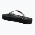 Infradito da donna Calvin Klein HW0HW03120 Flatform triple black 3