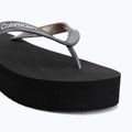 Infradito da donna Calvin Klein HW0HW03120 Flatform triple black 7