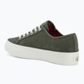 Scarpe da donna Calvin Klein HW0HW02970 Vulc Flatf Laceup Ripst deep lichen green/pink yarrow 3