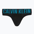 Slip da uomo Calvin Klein 000NB3607A Hip Brief 3 pairs black w/oatmeal logo/black w/age 4