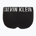 Slip da uomo Calvin Klein 000NB3607A Hip Brief 3 pairs black w/oatmeal logo/black w/age 5